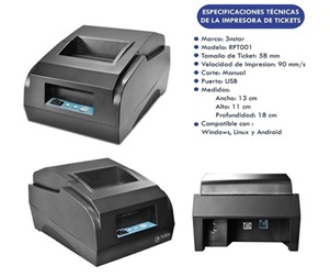 Impresora 3nstar rpt001
